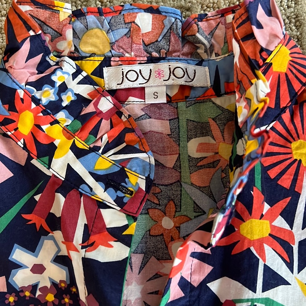 Joy Joy Multicolor Floral Top
